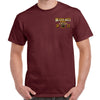 One Eyed Jack's Saloon Orange Bike T-Shirt