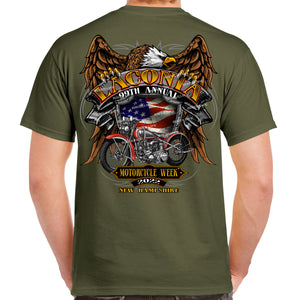 2022 Laconia Motorcycle Week Rebel Rider T-Shirt