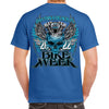 2022 Bike Week Daytona Beach Bright Skull Pocket T-Shirt