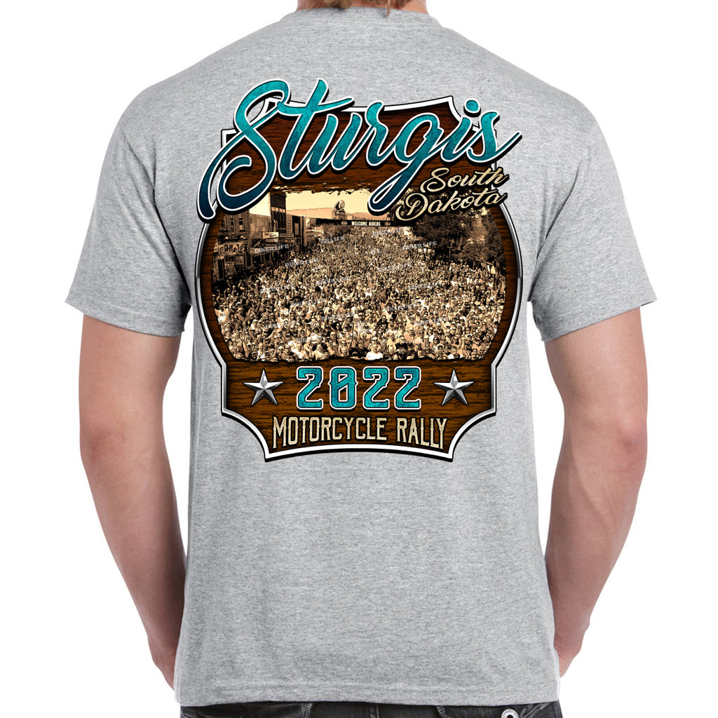 2022 Sturgis Motorcycle Rally Main Street Mob T-Shirt