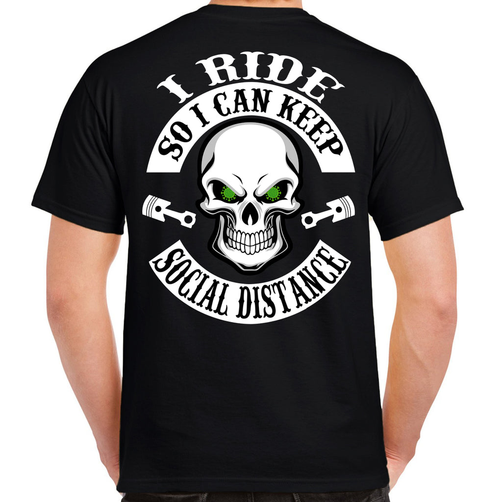 Ride to Social Distance T-Shirt