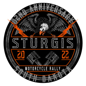 2022 Sturgis Motorcycle Rally Screamin' Eagle Sticker