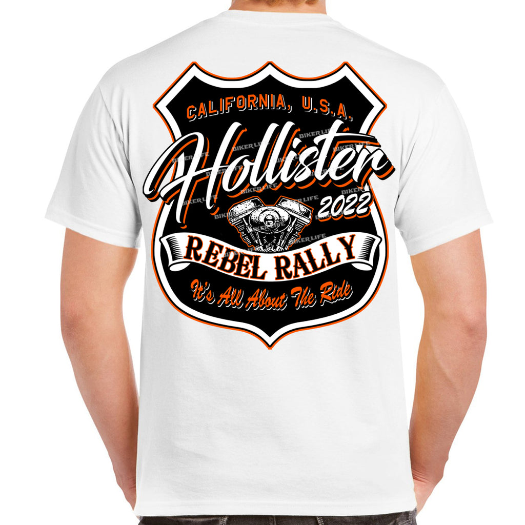 2022 Hollister Rebel Rally Shield T-Shirt